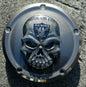 Harley Davidson Derby Cover Raiders skull