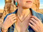 3 cross necklace hypoallergenic waterproof stainless steel for woman and men