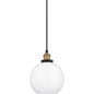 Large Globe Glass Pendant Light