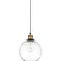 Large Globe Glass Pendant Light