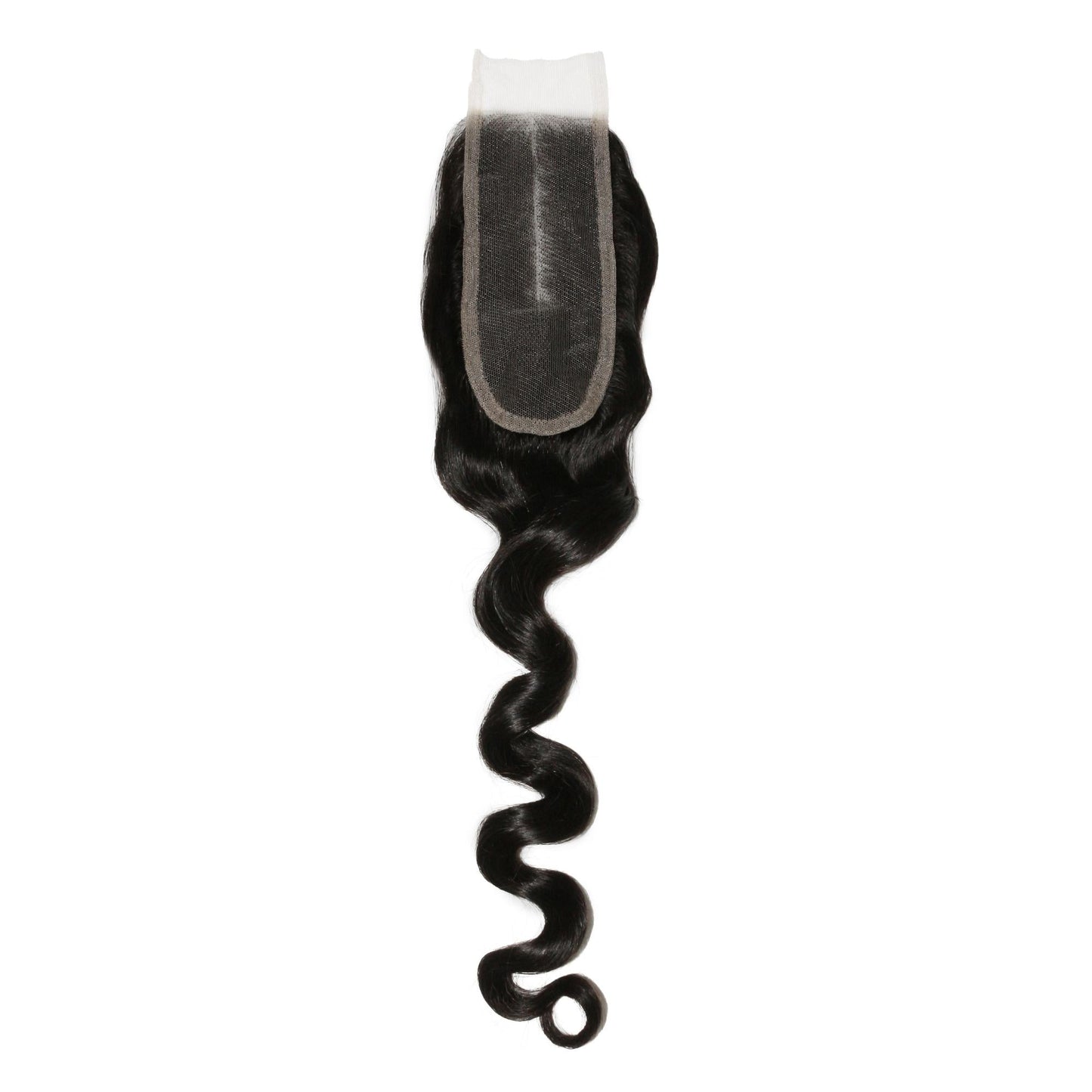 Loose Wave 2x6 Transparent Lace Human Hair Closure
