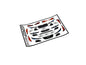 MXLR Race Headlight sticker sheet (3 designs on one sheet)