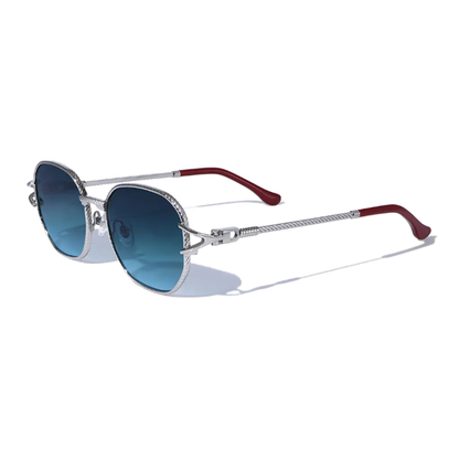 Marin 52mm Shield Sunglasses | Blue