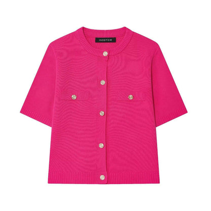 Women's Sleeve Knit Shirt Fashion Autumn Yellow Sweaters
