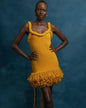 Hand-woven Twine Rope Shoulder Strap Tassel Dresses