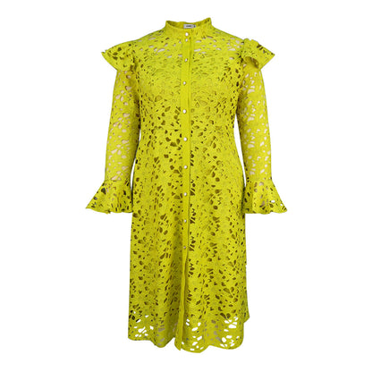 Lace Dress Half Turtleneck Inner Suspender Fashion Temperament Cardigans