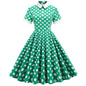 Style Royal Court Fresh Trim Contrast Dresses
