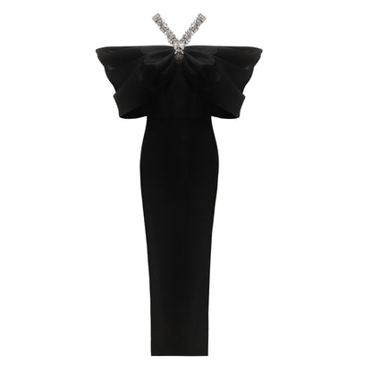 French Style Black Dress Female Summer Temperament Dresses