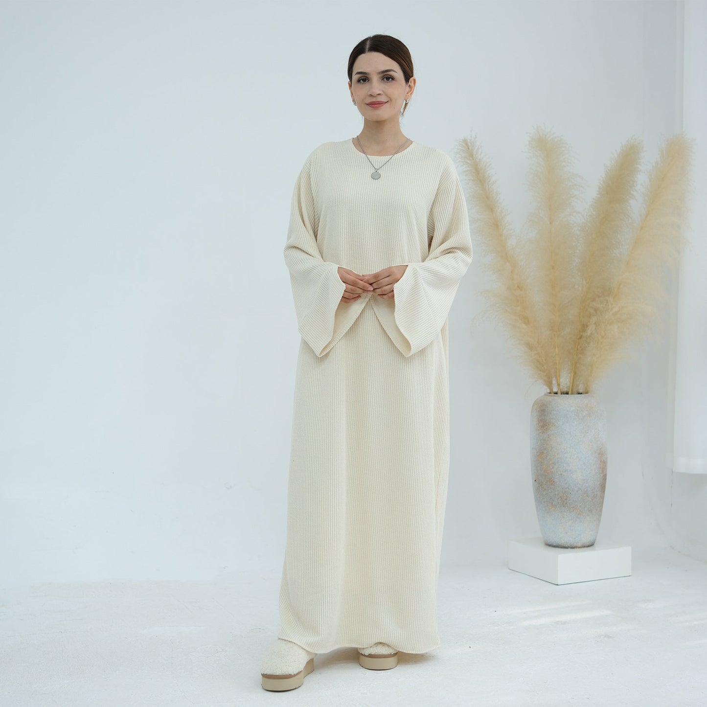 Versatile Popular Thickened Knitting Loose Dress Sweaters