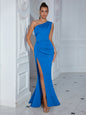 Women's Dress For Summer High-grade Split Shoulder Dresses