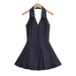 Women's Summer Sexy Slim Fit Backless Sleeveless Dresses