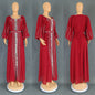 Women's Style Rhinestone Dress Chiffon Puff Sleeve Dresses