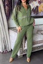 Durable Casual Long Sleeve Trousers Set Suits