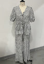 Women's Slouchy Elegant Comfort Casual Floral Suits
