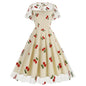 Women's Mesh Heart-shaped Valentine's Day Waist Dress Dresses
