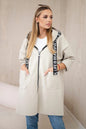 Women's Hooded Sports Solid Color Casual Long Sleeves Coats