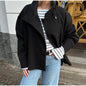 Women's High Quality Elegant Stand Collar Single Breasted Coats