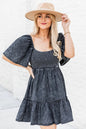 Temperament Commute Pullover Loose Denim Sleeve Dresses