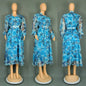 Women's Large Printed Long Dress Independent Fashion Dresses