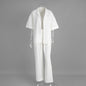 Cotton Short-sleeved Trousers Loose Sleeve Shirt Shorts