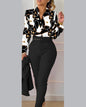 Women's Sweet Style Fresh Polyester Long Sleeve Fashion Casual Suits