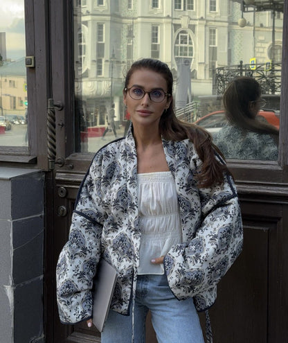 Versatile Classy Attractive Printed Long Sleeve Coats