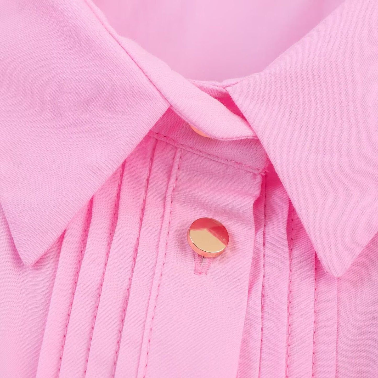 Women's Sweet Fashion Dress With Belt Poplin Dresses