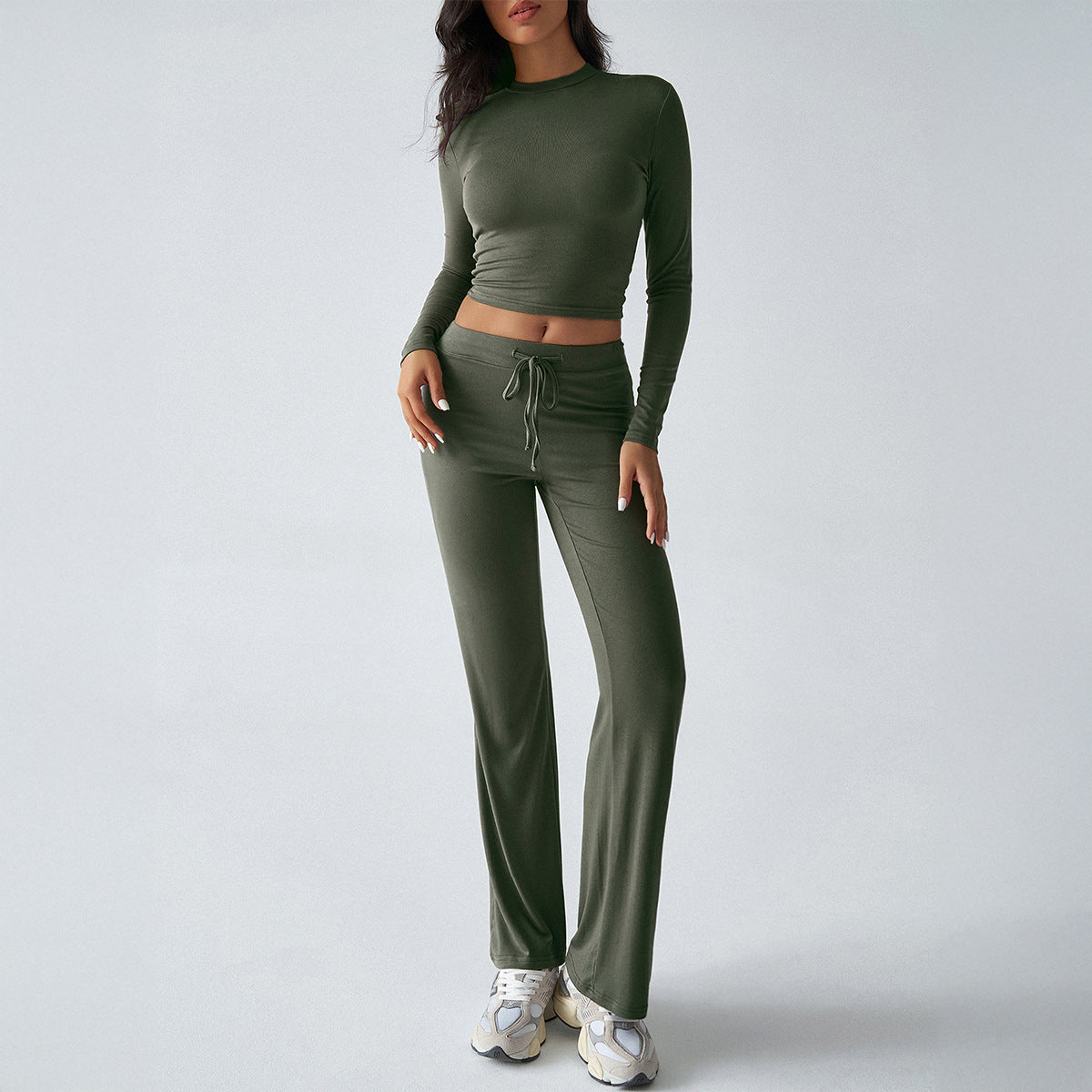 Women's Casual Sports Style Slim Long Sleeve Suits