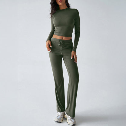 Women's Casual Sports Style Slim Long Sleeve Suits