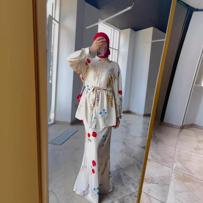 Women's Durable Arab Business Shirt High-grade Suits