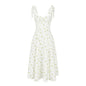 Gown French Style Vacation Dress Backless Sexy Skirts