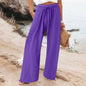 Outside Home Daily Date Pleated Thin Pants
