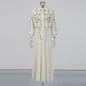 Women's Retro Court Diamond Two-piece Embroidered Slim Suits