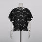 Women's Autumn Sexy Cutout Flower High Waist Suits