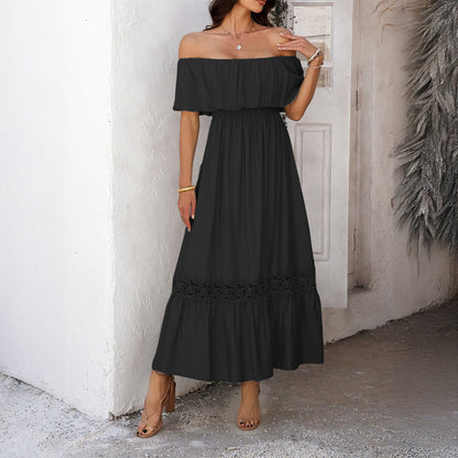 Women's Durable Holiday Casual Waist Dress Dresses