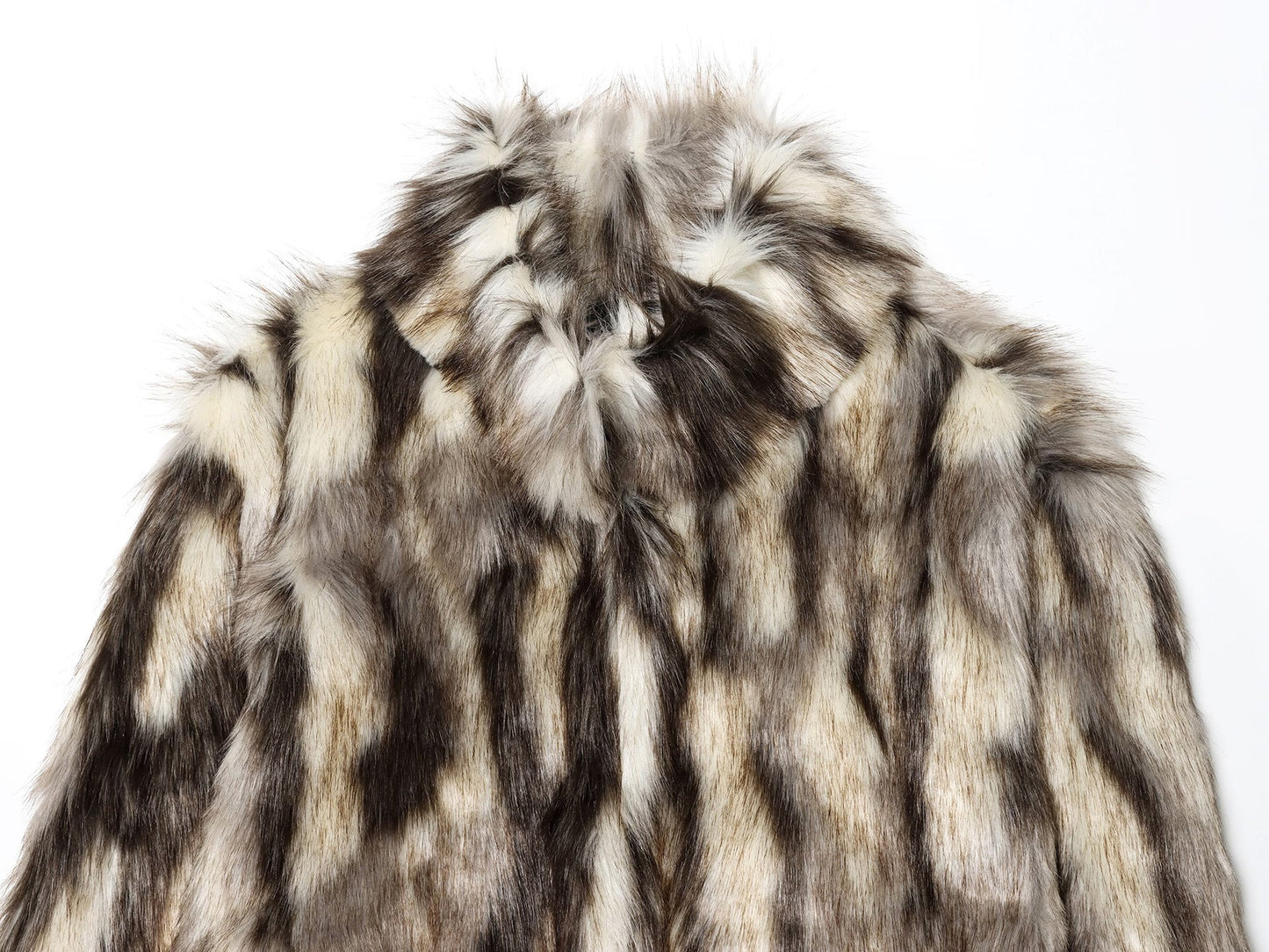 Women's Fashion Casual Faux Fur Effect Coats