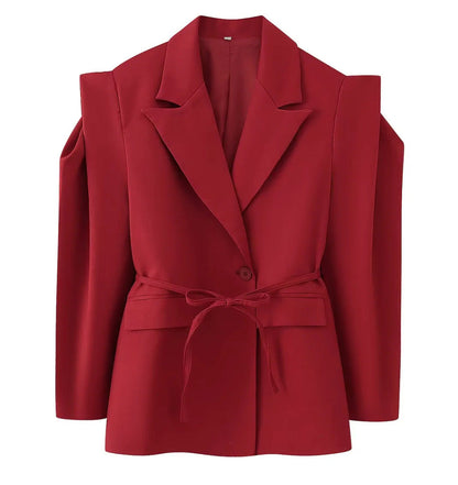 Women's Comfortable Cool Graceful Wide Shoulder Coats