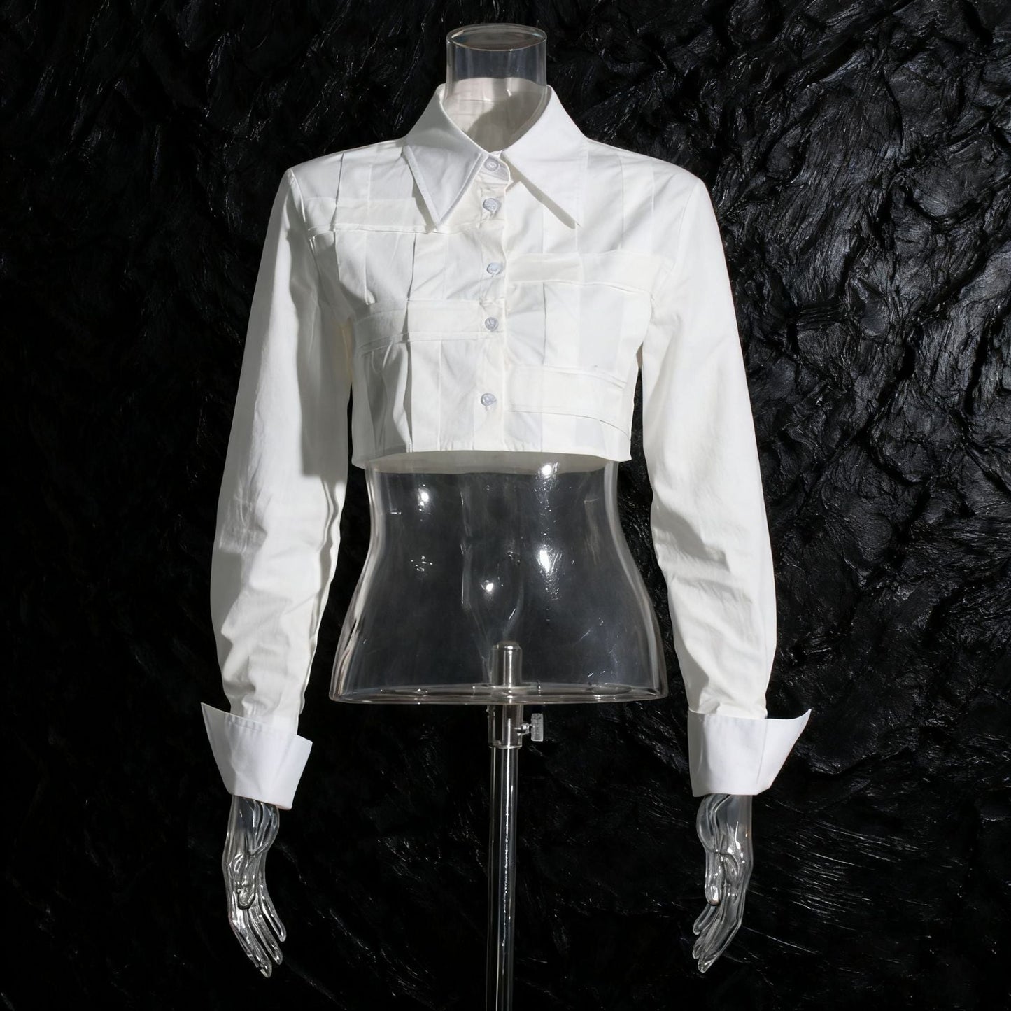 Design Sense Niche Shirt Autumn Solid Blouses