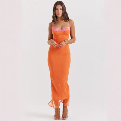 Women's Tube Dress Hot Fashion Suspenders Vacation Dresses