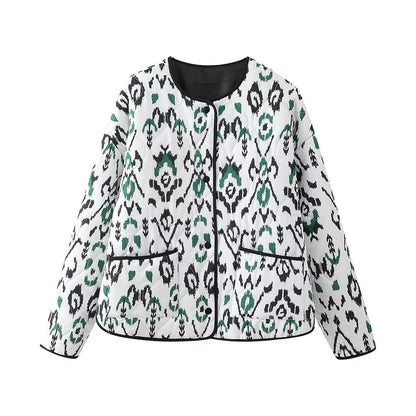 Women's Durable Trendy Animal Pattern Printed Coats