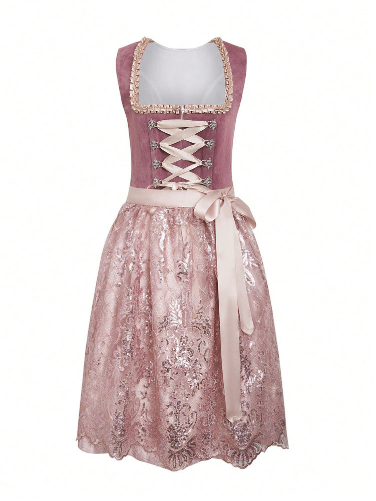 Women's Traditional German Festival Oktoberfest Dress Dresses