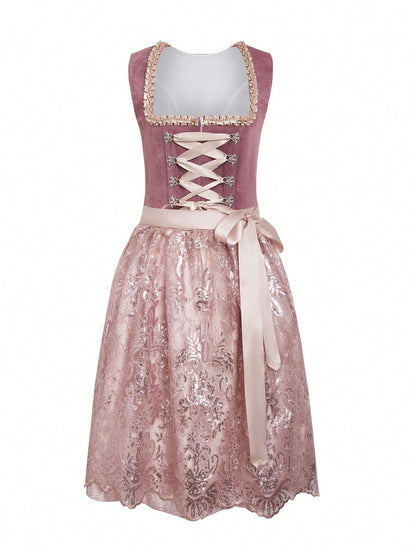 Women's Traditional German Festival Oktoberfest Dress Dresses