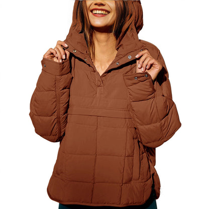 Women's Unique Glamorous Classic Zipper Warm Coats
