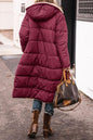Women's Lengthened Veet Added Extra Thick Double-sided Coats
