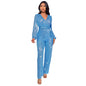 Women's Deep V Fashion Casual Long Sleeve Jumpsuits