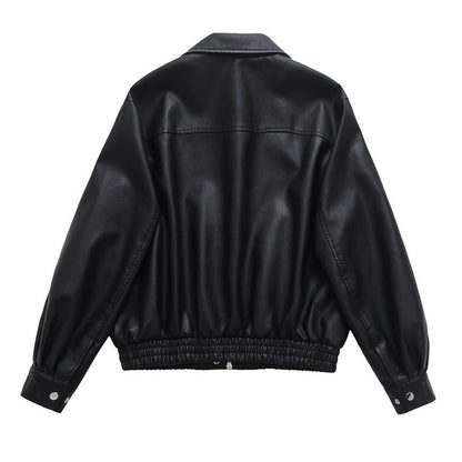 Men's Style Leather First Layer Cowhide For Fatty Wide Jackets