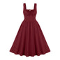Women's Sleeveless Dress Low-cut Large Plate Autumn Dresses