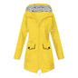 Women's Shell Windproof Outdoor Striped Hooded Mountaineering Coats