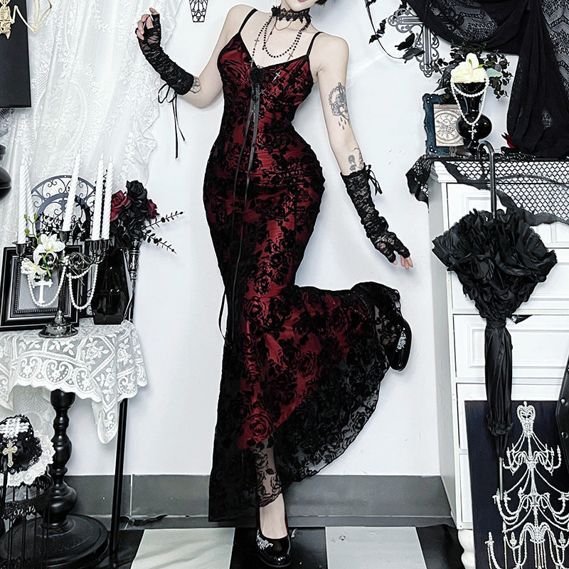 Women's Suspender Dress Autumn Versatile Personality Sexy Dresses