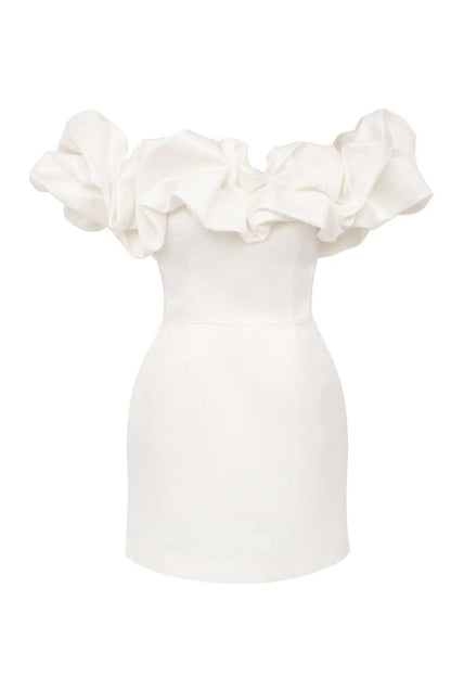 Pure Color Floor Shoulder Stringy Seedge Dresses